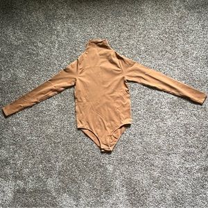 Skims NWOT Essential Mock Neck‎ Long Sleeve Bodysuit Size S/M